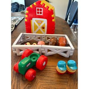 Little Tikes Barn and‎ Farm Animals Tractor Figures Toy Set Preschool Learning